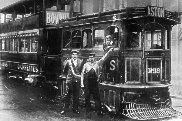 Birminghams first Steam Tram in 1882