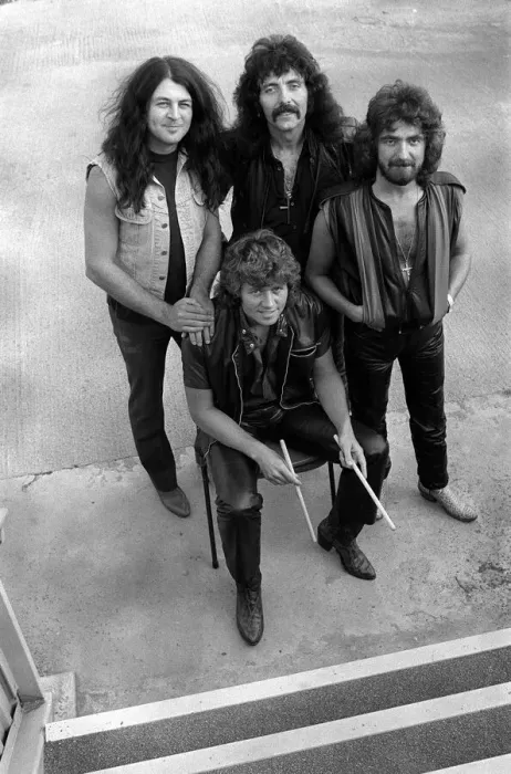 Framed Print : Black Sabbath - Rock Group - August 1983 Framed Print : Black Sabbath - Rock Group - August 1983