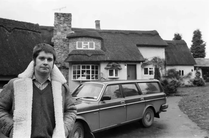 Framed Print : Former Black Sabbath singer Ozzy Osbourne pictured outside his new house Framed Print : Former Black Sabbath singer Ozzy Osbourne pictured outside his new house