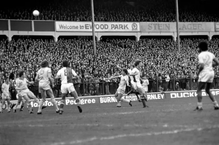 Framed Print : Blackburn Rovers 0 v. Notts. County 0. March 1981 MF02-07-043