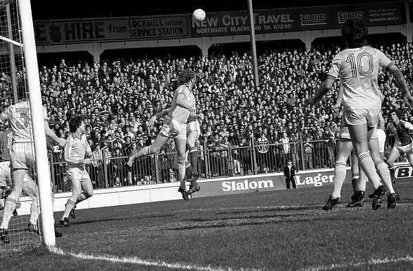 Blackburn Rovers 0 v. Notts. County 0. March 1981 MF02-07-046