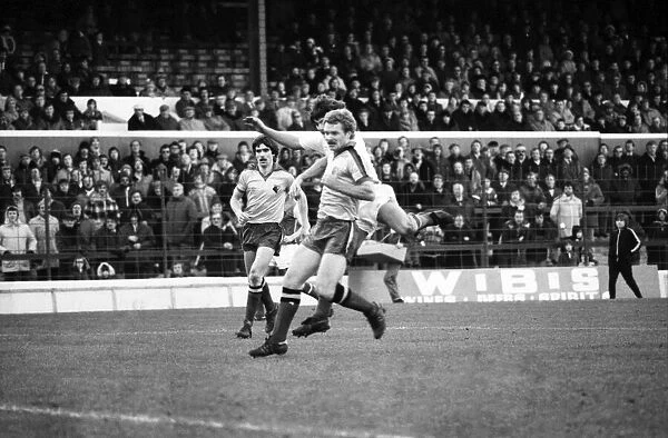 Blackburn Rovers 0 v. Watford 0. Division Two Football. 10th January 1981 MF01-05-031