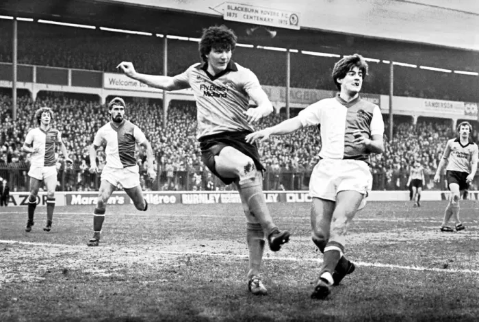 Framed Print : Blackburn Rovers 1 v. Derby County 0. Division Two Football. February 1981 MF01-28-030 Framed Print : Blackburn Rovers 1 v. Derby County 0. Division Two Football. February 1981 MF01-28-030