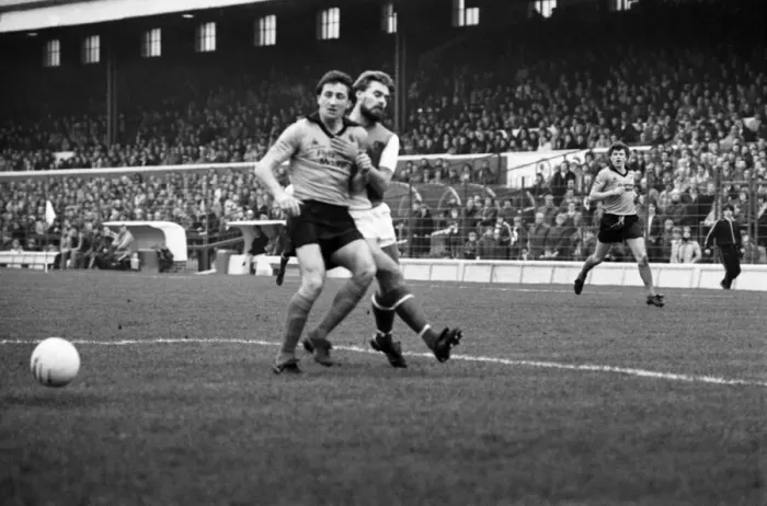 Framed Print : Blackburn Rovers 1 v. Derby County 0. Division Two Football. February 1981 MF01-28-003 Framed Print : Blackburn Rovers 1 v. Derby County 0. Division Two Football. February 1981 MF01-28-003