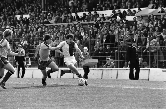 Framed Print : Blackburn Rovers 1 v. Watford 2. April 1982 MF06-29-032 Local Caption Division 1