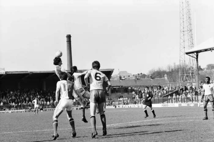 Framed Print : Blackburn Rovers 1 v. Watford 2. April 1982 MF06-29-027 Local Caption Division 1 Framed Print : Blackburn Rovers 1 v. Watford 2. April 1982 MF06-29-027 Local Caption Division 1