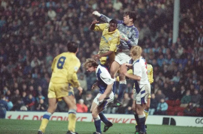 Framed Print : Blackburn Rovers 3 - 1 Leeds United, Premier League match at Ewood Park Framed Print : Blackburn Rovers 3 - 1 Leeds United, Premier League match at Ewood Park