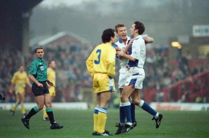 Framed Print : Blackburn Rovers 3 - 1 Leeds United, Premier League match at Ewood Park. Alan Shearer Framed Print : Blackburn Rovers 3 - 1 Leeds United, Premier League match at Ewood Park. Alan Shearer