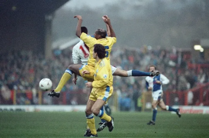 Framed Print : Blackburn Rovers 3 - 1 Leeds United, Premier League match at Ewood Park