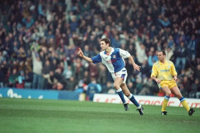 Framed Print : Blackburn Rovers 3 - 1 Leeds United, Premier League match at Ewood Park Framed Print : Blackburn Rovers 3 - 1 Leeds United, Premier League match at Ewood Park