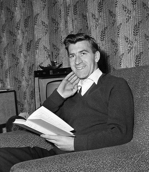 Blackburn Rovers footballer Bryan Douglas. November 1963