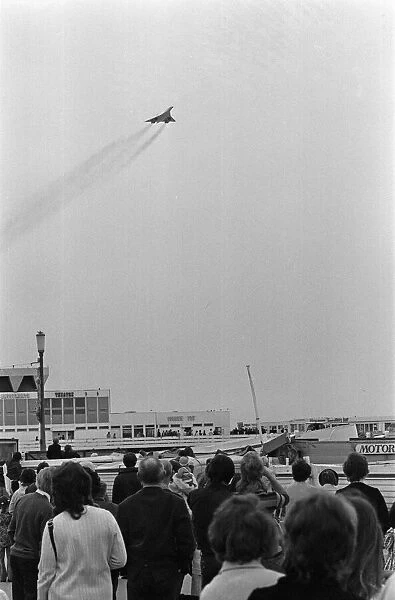 Blackpool came to a standstill as Concorde flew over. Every vantage point was occupied