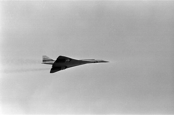 Blackpool came to a standstill as Concorde flew over. Every vantage point was occupied