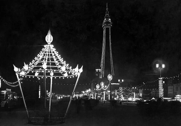 Blackpool Illuminations 4th September 1956