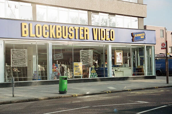 Blockbuster Video, 78 Coombe Lane, Raynes Park, Wimbledon, London, 8th November 1990