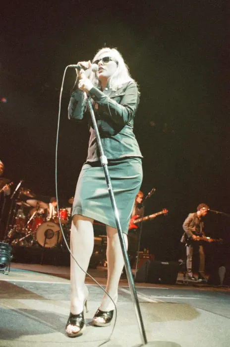Framed Print : Blondie appear at The Newport Centre Newport, Wales, United Kingdom