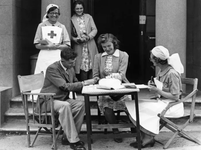 Framed Print : Blood test at Shrublands House, Morgan Avenue in Torquay Framed Print : Blood test at Shrublands House, Morgan Avenue in Torquay