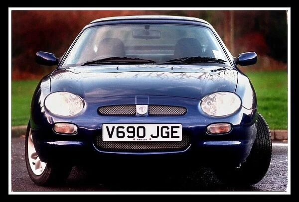 Blue MG Car November 1999