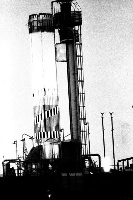 Framed Print : The Blue Streak F11 is tested at the Spadeadam rocket site beside Gilsland Framed Print : The Blue Streak F11 is tested at the Spadeadam rocket site beside Gilsland