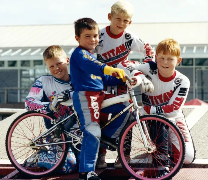 Framed Print : BMX Cycling, 5th August 1989. Lads from the Cleveland BMX Club Framed Print : BMX Cycling, 5th August 1989. Lads from the Cleveland BMX Club