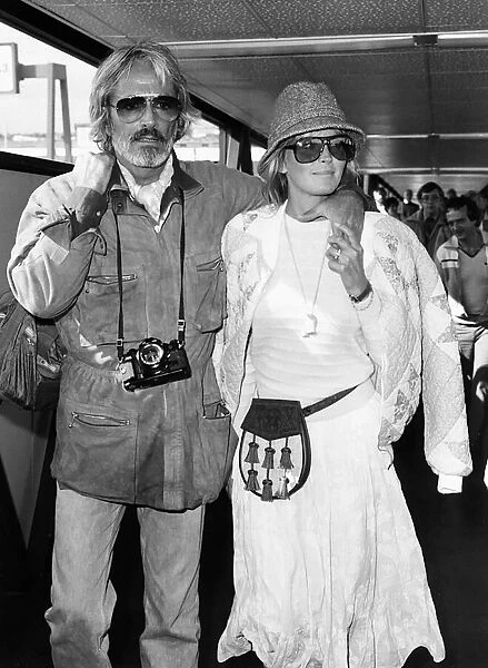 Bo Derek American actress with husband John, September 1981
