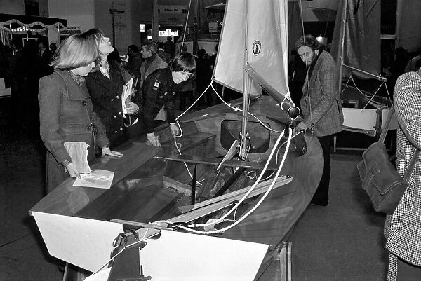 Boat Show at Earls Court. January 1975 75-00007