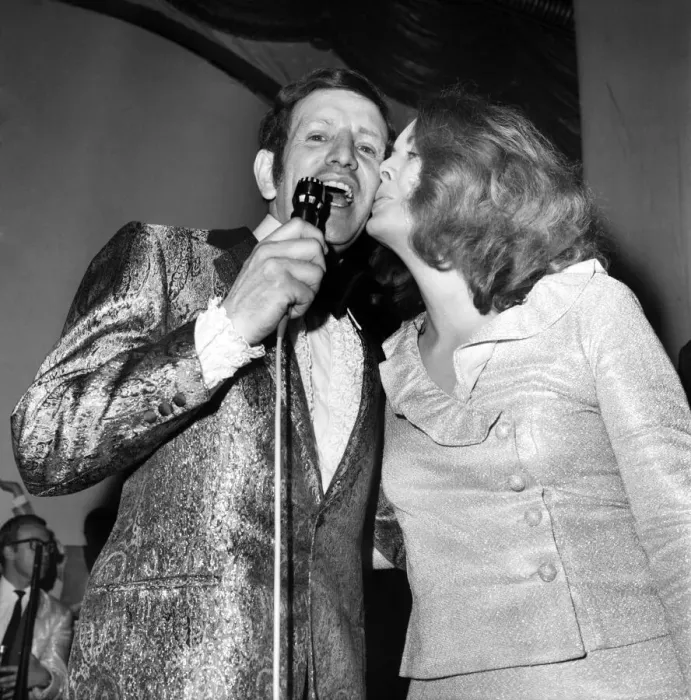 Framed Print : Bob Anthony who became the new world non stop singing record holder managed to continue Framed Print : Bob Anthony who became the new world non stop singing record holder managed to continue