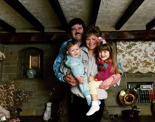 Bob Carolgees TV Presenter Surprise Surprise with family at home