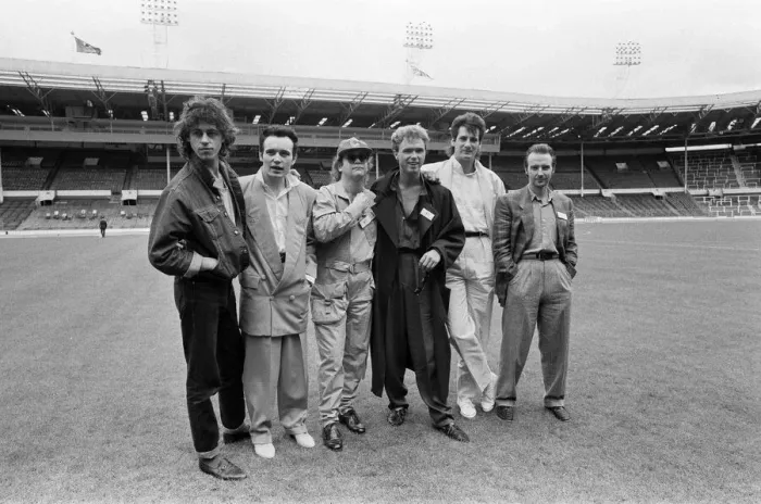 Framed Print : Bob Geldof for the Band Aid Trust announces the most ambitious venture in the history of Framed Print : Bob Geldof for the Band Aid Trust announces the most ambitious venture in the history of