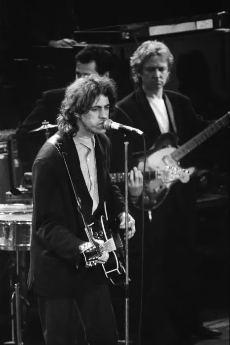 Framed Print : Bob Geldof performing at the Stand by Me: AIDS Day Benefit concert at Wembley Arena Framed Print : Bob Geldof performing at the Stand by Me: AIDS Day Benefit concert at Wembley Arena