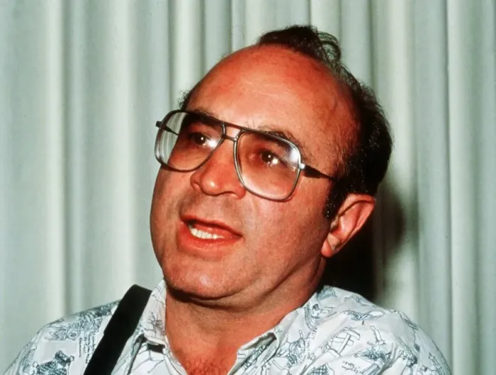Framed Print : Bob Hoskins British actor July 1989 Framed Print : Bob Hoskins British actor July 1989