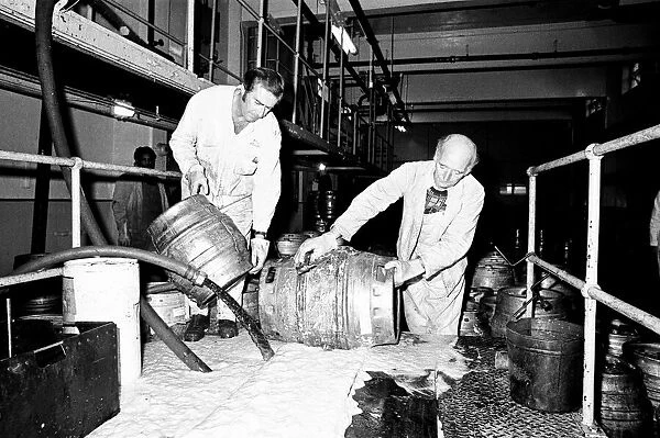 Bob Hudson, Charge Hand in charge of the Beer Disposal Department at Ansells Brewery in