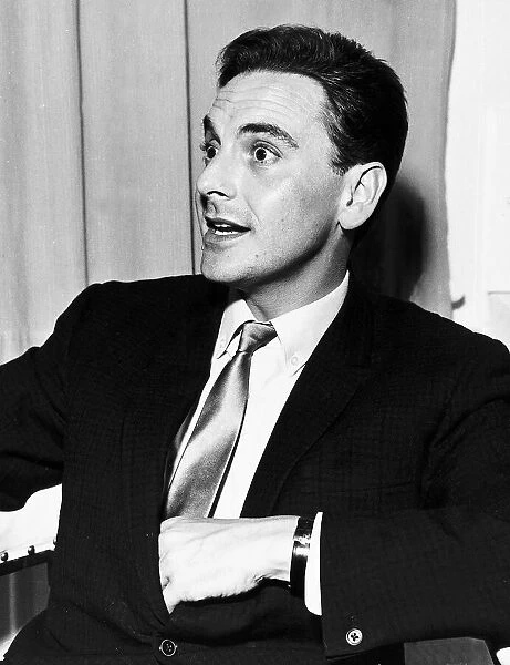 Bob Monkhouse Comedian TV Presenter in Blackpool where he is appearing in a summer