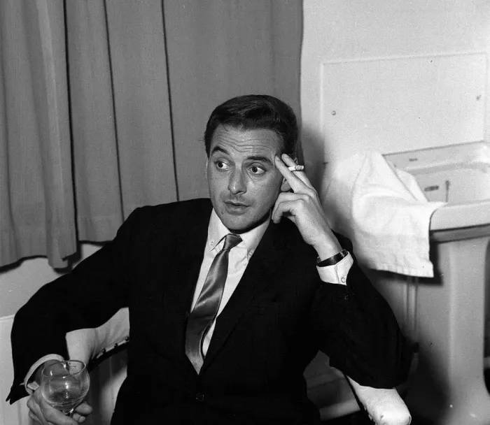 Framed Print : Bob Monkhouse pictures taken in Blackpool for Jack Bentley feature Sunday Mirror