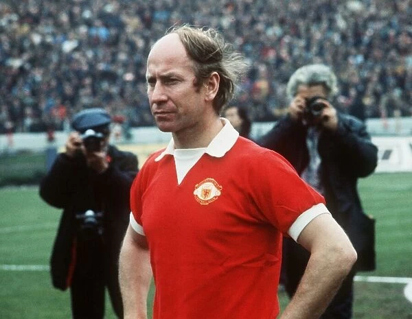 Bobby Charlton Manchester United 1973 football, last league game