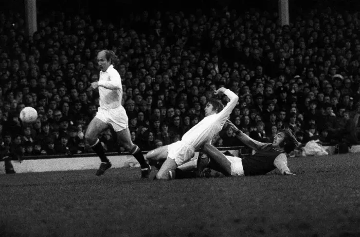 Framed Print : Bobby Charlton and Martin Buchan of Manchester United clear the ball from West Hams Billy
