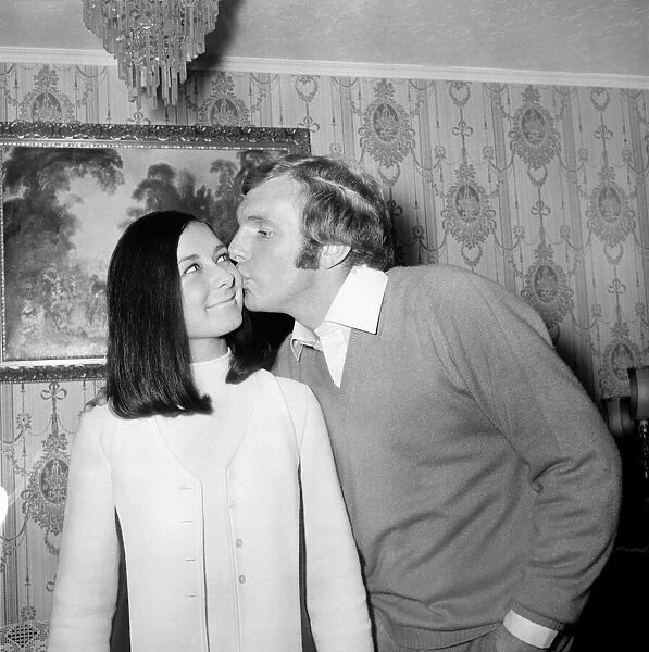 Bobby Moore Met his 'Number one fan'Tonight at his home in Chigwell Essex