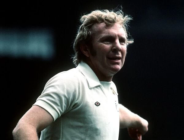 Bobby Moore playing for Fulham, 1975