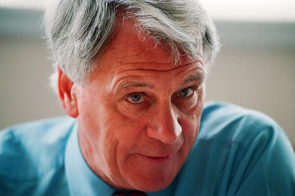 Bobby Robson, FC Porto Manager, 1994 to 1996, is interviewed by Metro Radio, Newcastle