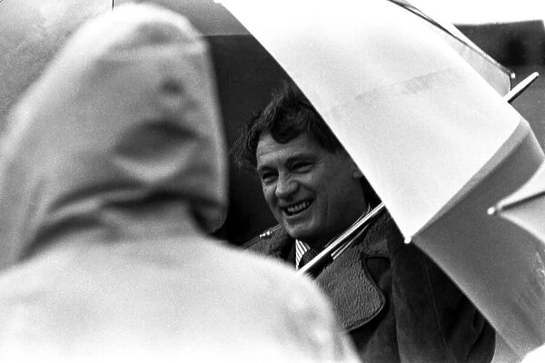 Bobby Robson at the Lightfoot Sports Stadium in Walker, Newcastle