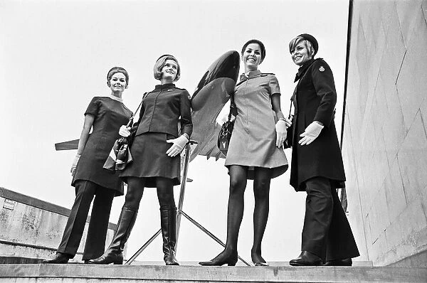 BOCA new stewardesses uniforms. 12th October 1969