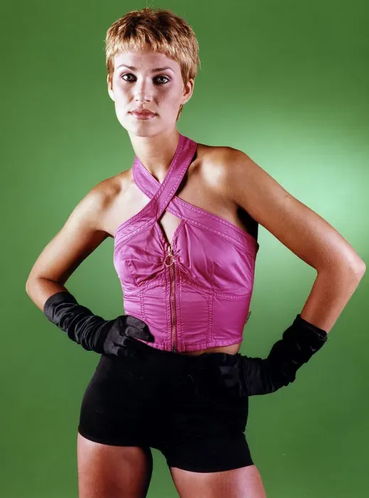 Framed Print : Bodyslimmers feature Hot Pants and corset, August 1997 Framed Print : Bodyslimmers feature Hot Pants and corset, August 1997