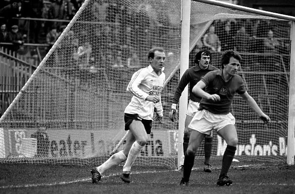 Bolton Wanderers 0 v. Shrewsbury Town 2. Division Two Football. March 1981 MF01-43-049