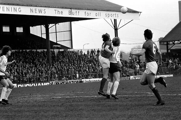 Bolton Wanderers 0 v. Shrewsbury Town 2. Division Two Football. March 1981 MF01-43-017
