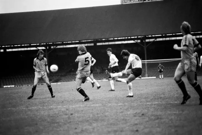 Framed Print : Bolton Wanderers 3 v. Cambridge United 4. Division 2 Football. October 1981 MF04-05-012 Framed Print : Bolton Wanderers 3 v. Cambridge United 4. Division 2 Football. October 1981 MF04-05-012