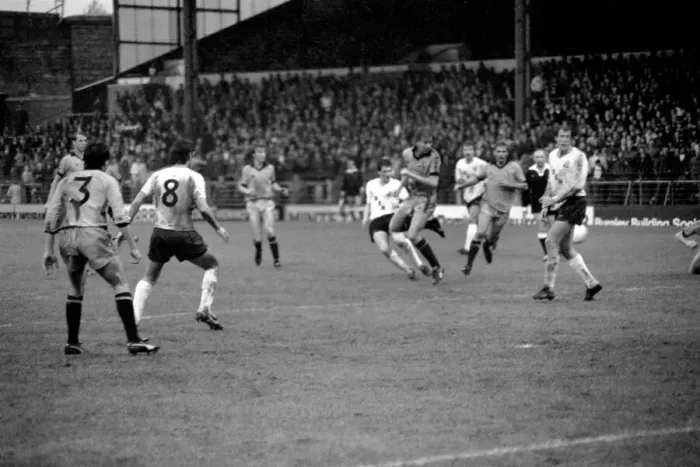 Framed Print : Bolton Wanderers 3 v. Cambridge United 4. Division 2 Football. October 1981 MF04-05-041 Framed Print : Bolton Wanderers 3 v. Cambridge United 4. Division 2 Football. October 1981 MF04-05-041
