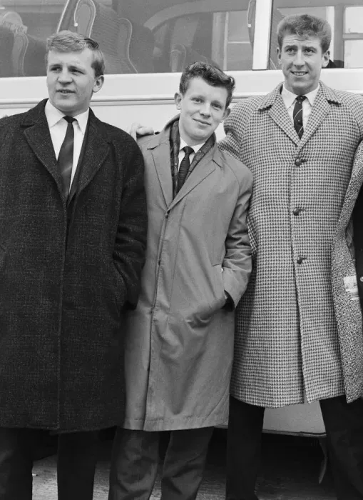 Framed Print : Bolton Wanderers young forward line. l-r: F. Lee, Gordon Taylor and B. Bromley Framed Print : Bolton Wanderers young forward line. l-r: F. Lee, Gordon Taylor and B. Bromley