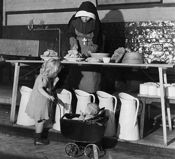 Bombed out of their convent, the Sisters of St. Anne