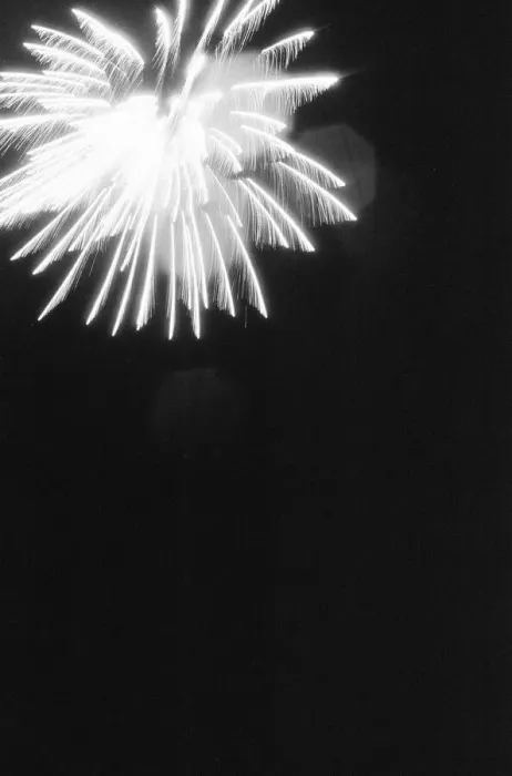 Framed Print : Bonfire Night at Waterloo Meadows park, Reading, Berkshire, November 1980