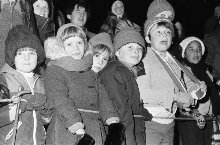 Framed Print : Bonfire Night at Waterloo Meadows park, Reading, Berkshire, November 1980